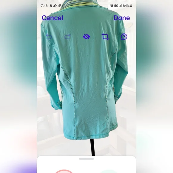 HOST PICK **Under Armor women's light green jacket size M - Picture 5 of 8